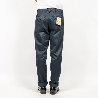 WORKERS(ワーカーズ)～Officer Trousers Slim, Type 3 Navy Chino