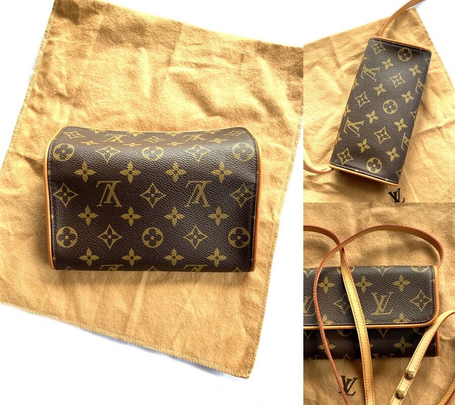 極美品 レア 廃番 ルイ ヴィトン LOUIS VUITTON モノグラム ポシェット