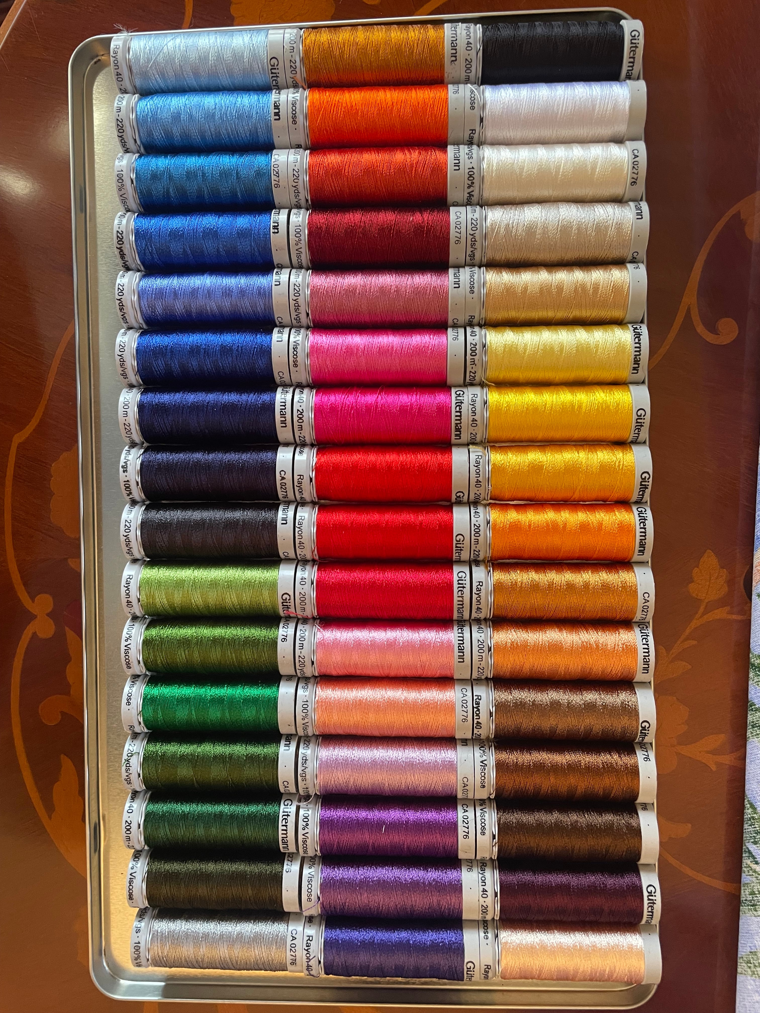 Gutermann ＆ Sulky thread