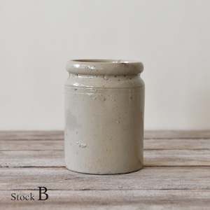 Stoneware Jam Jar 【B】/ 絵になる陶器のジャムポット / 2208W-001B