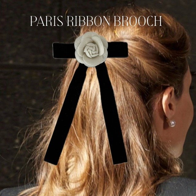 Paris Ribbon Brooch