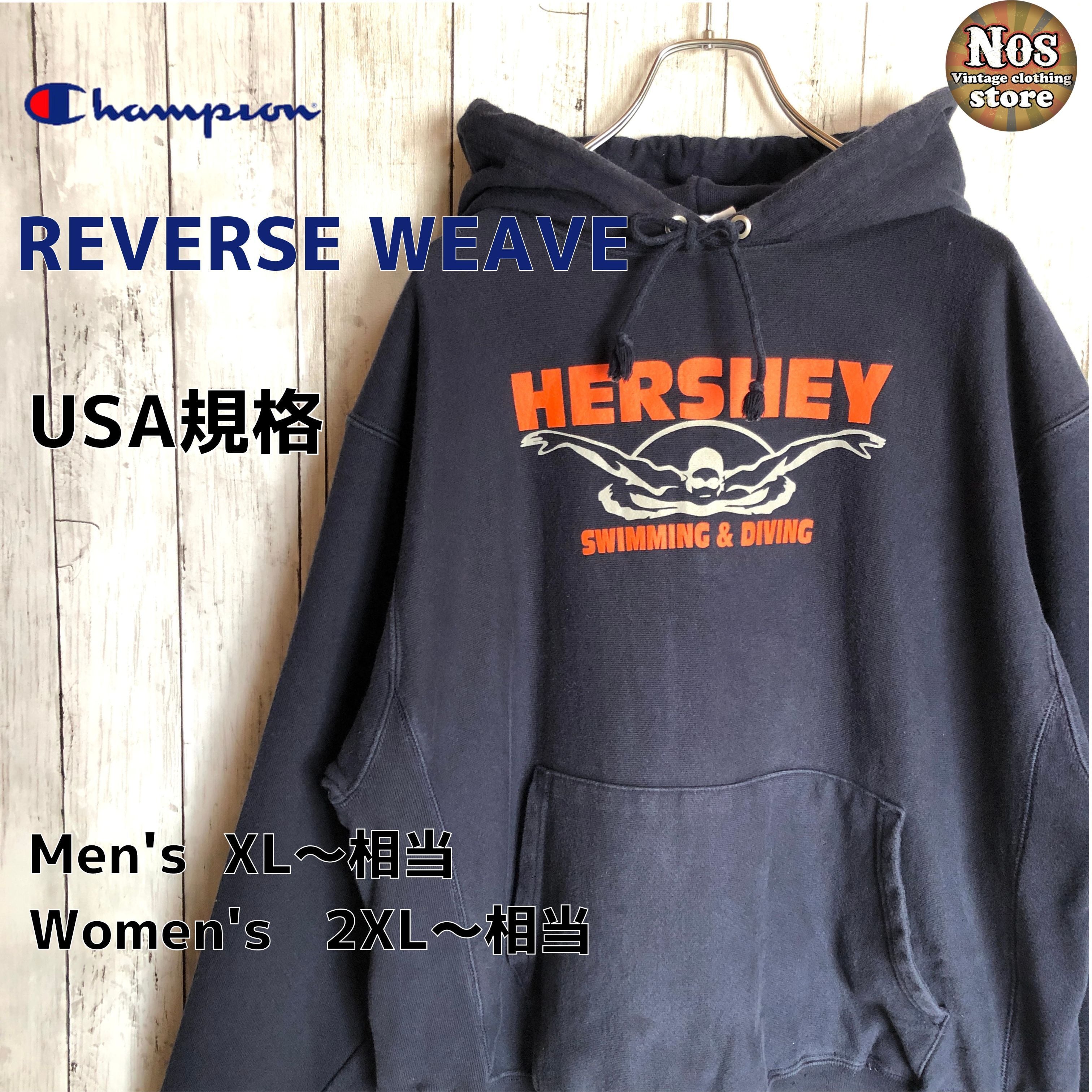 【L】champion  reverseweave リバースウィーブ 青タグ