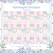 新作予約☆CHO319 Cherish365【Patchwork - Hydrangea Boutique】ラッピングペーパー 10枚