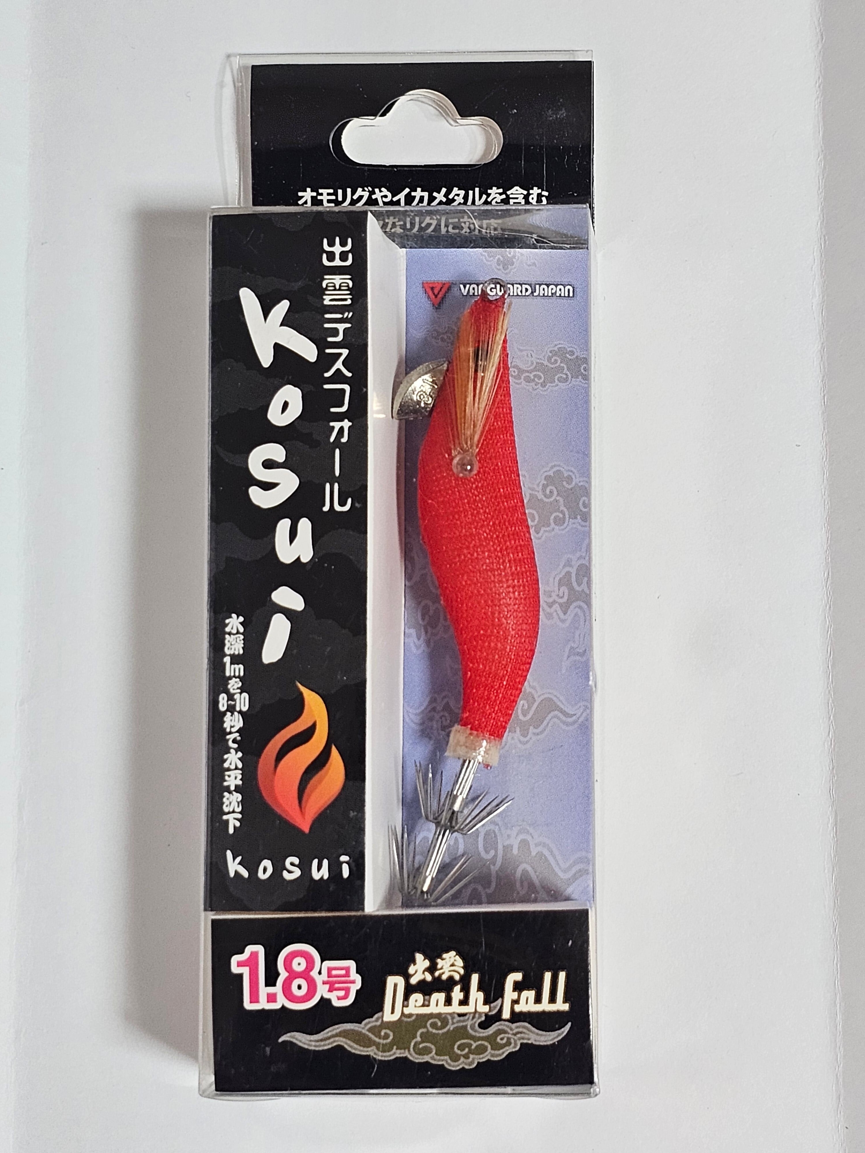 2025 デスフォール1.8号こすい 8本 エギ】2025 kosui 1.8号 出雲