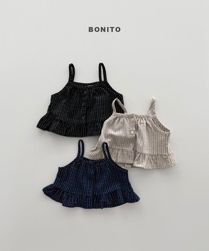 【予約】bonito  Ruffle hem bustier