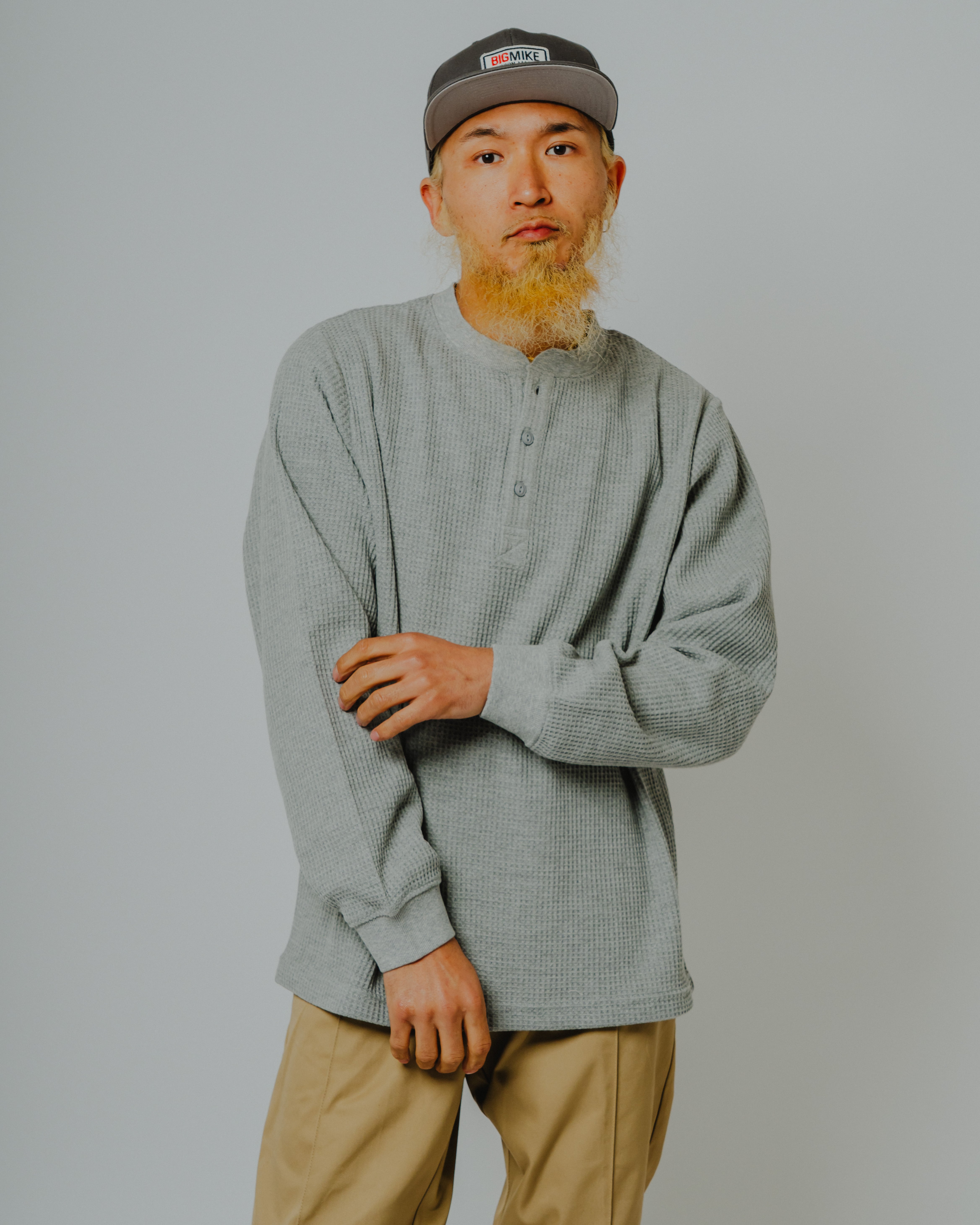 【新品】Buddix Henry Neck Big Tee Mサイズ buddix】 2025 SUMMER COLLECTION □ITEM LINE-UP Henry Neck Big Tee
