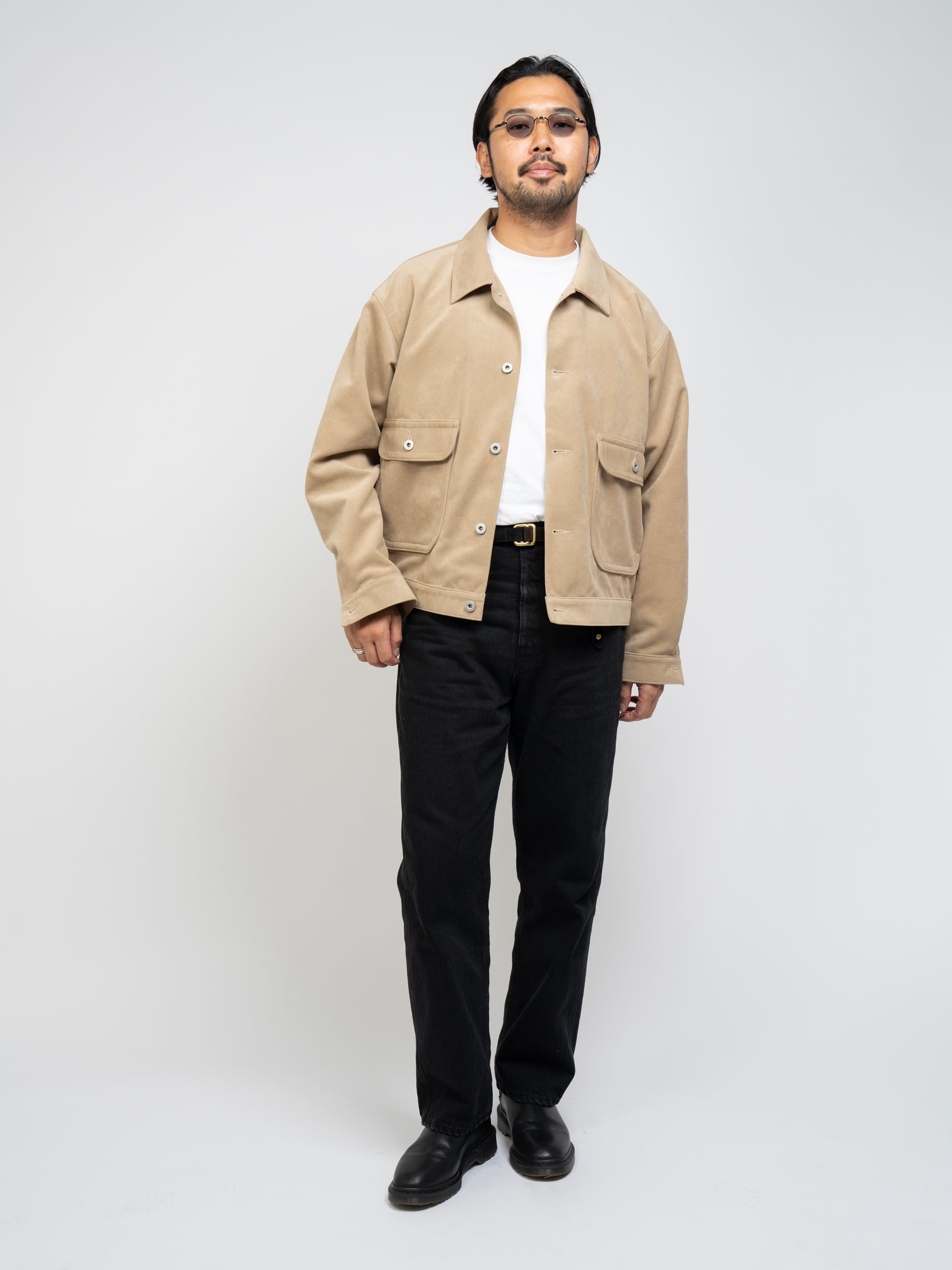 KAJA MEDIUM BAGGY BLACK DENIM PANTS | KAJA