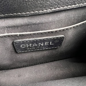 CHANEL シャネル ココマーク  レザー ショルダーバッグ ブラック A-13132
