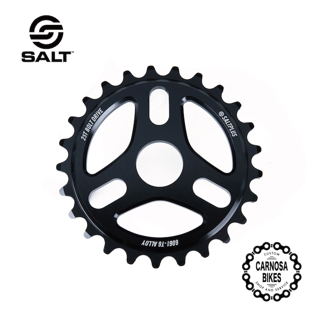 【SALT PLUS】TRIDENT SPROCKET [トライデント スプロケット] 28T Black