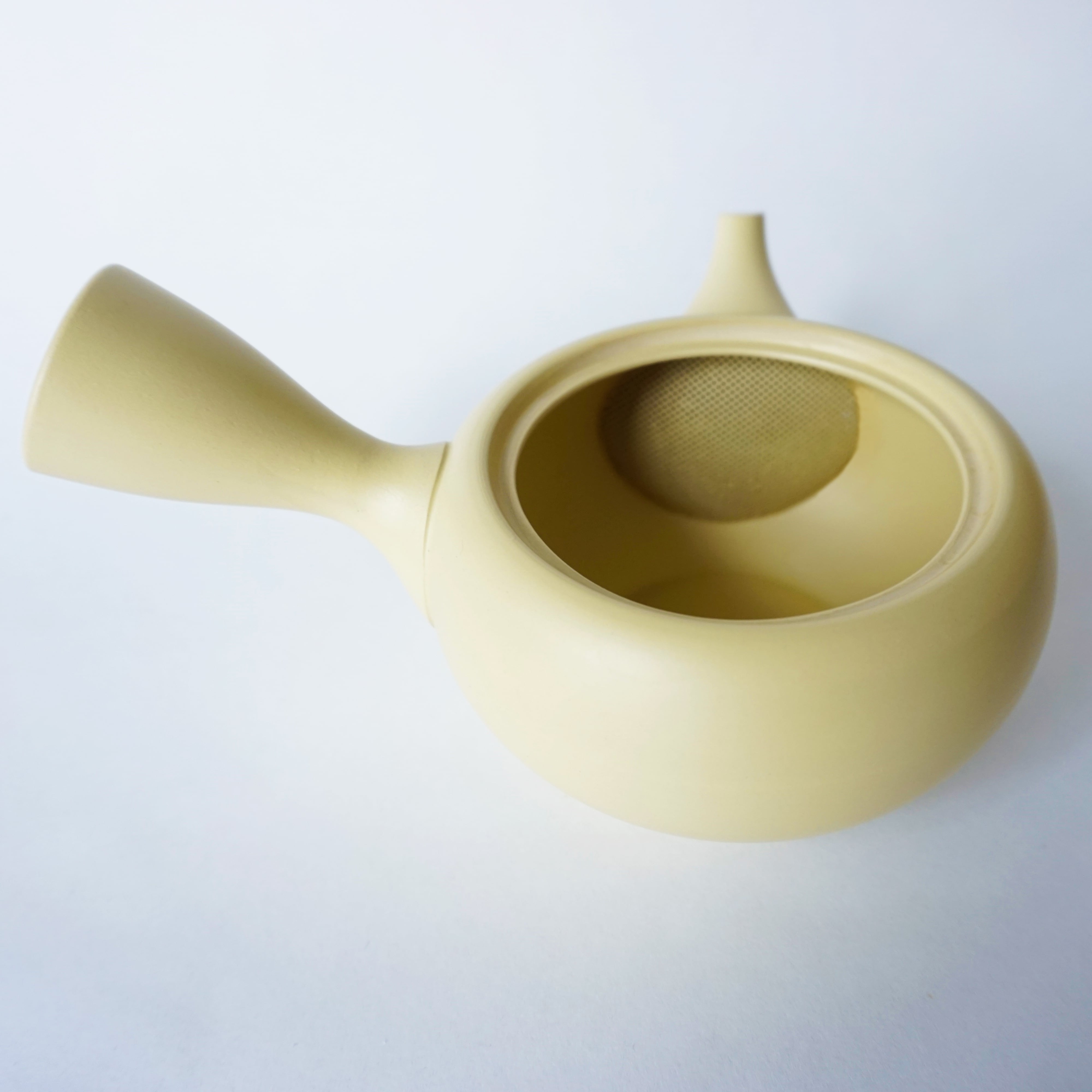 常滑焼 高資陶苑 菊丸 290cc〈日本茶インストラクター協会指定急須