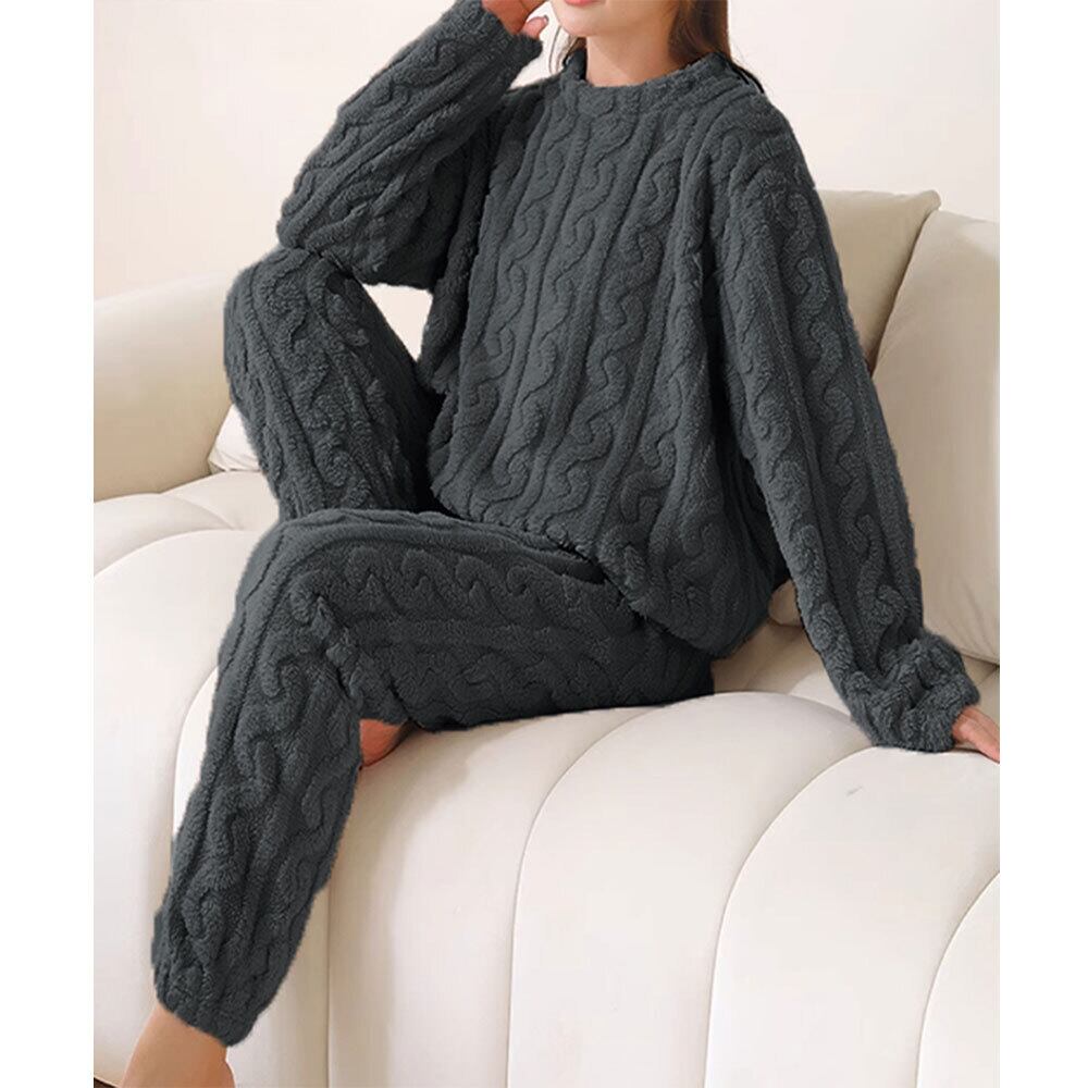 フリース パジャマ セットアップ レディース 秋冬 韓国 ルームウェア おしゃれ 大人 かわいい フェミニン きれいめ 寝間着 もこもこ ナイトウェア 大人可愛い 大人女子