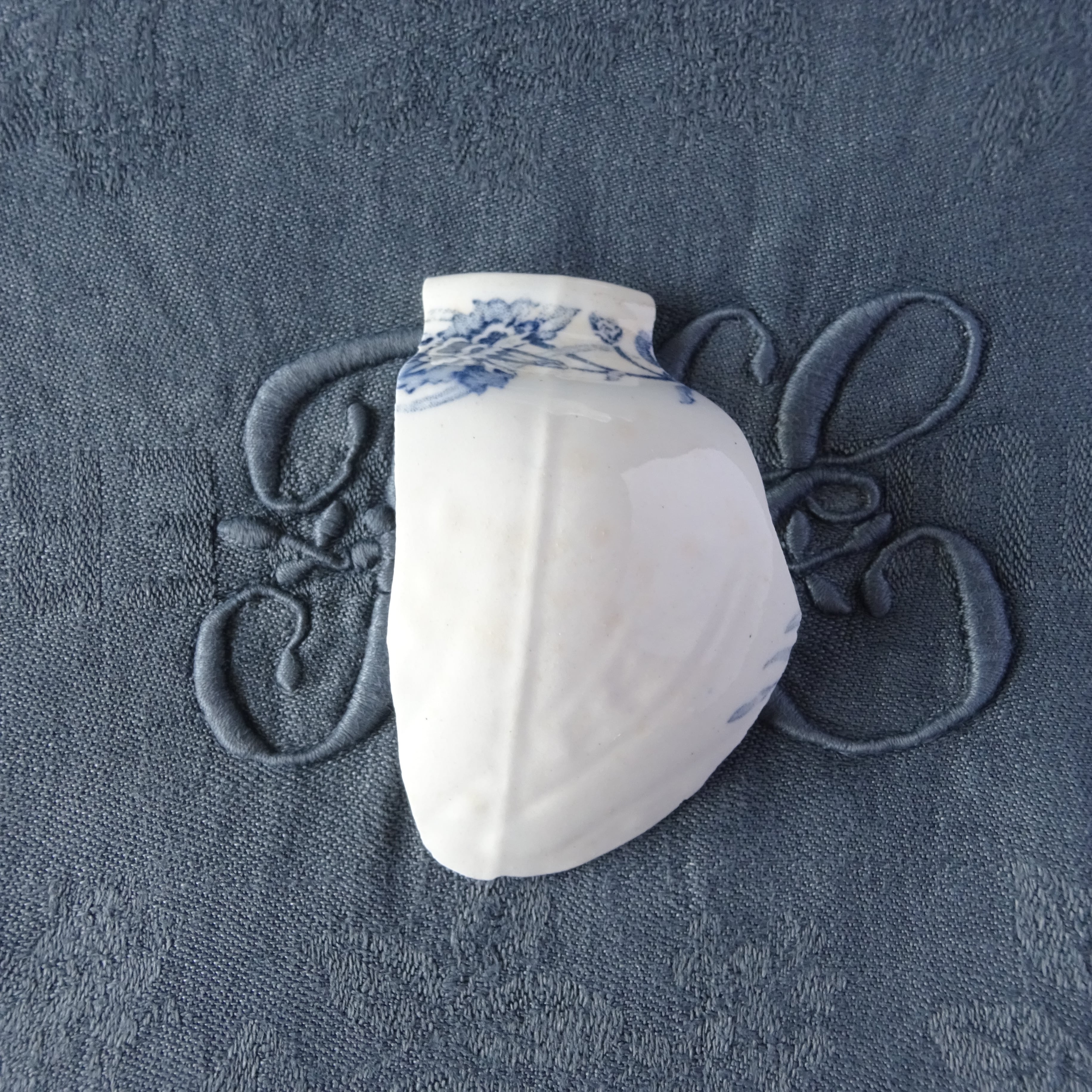 【 Épuisé 】【金継ぎ用】KG Luneville*modèle《KLEBER》Saucière pour Kintsugi