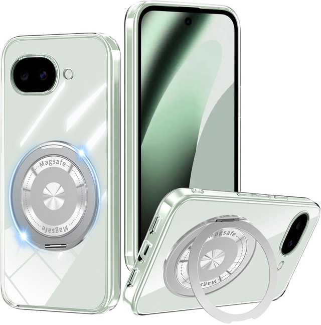 NISIILNG For Google Pixel 10a ケース クリア リング グーグルピクセル10a カバー 耐衝撃