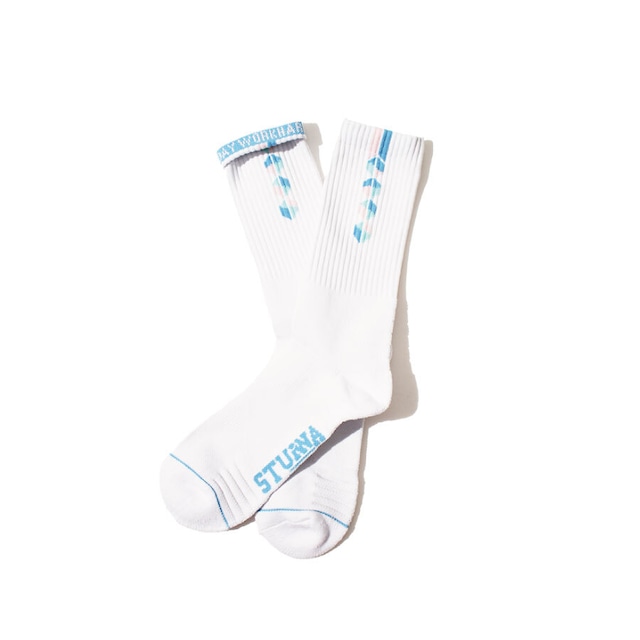 HEX PP SOCKS :ライトブルー