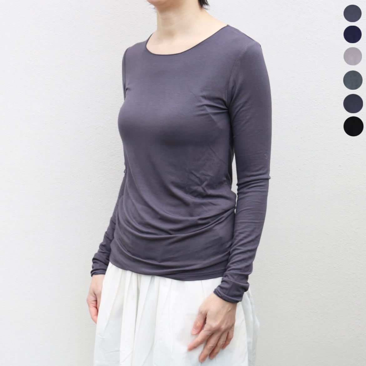 goa ロングスリーブカットソー クルーネック ロングスリーブカットソー | Zakka so-la