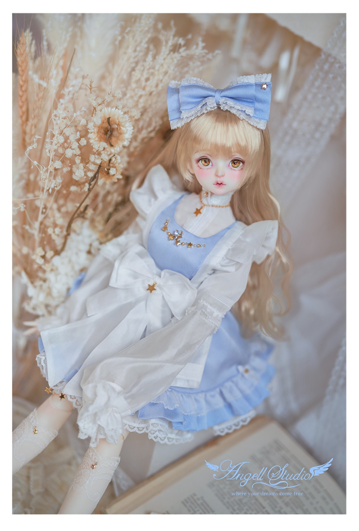 即納品】◇Angell Studio◇AS1/3女の子 エプロンドレスセット 