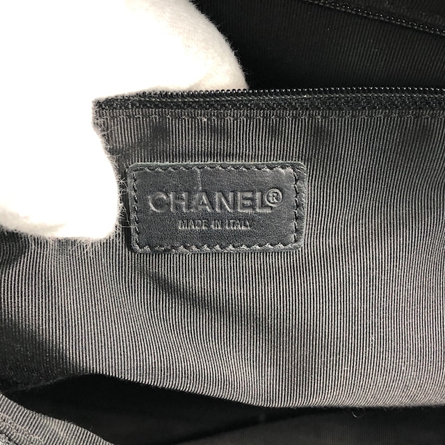 CHANEL シャネル トートバッグ ブラック ココマーク レザー vintage ヴィンテージ オールド hvn8p8