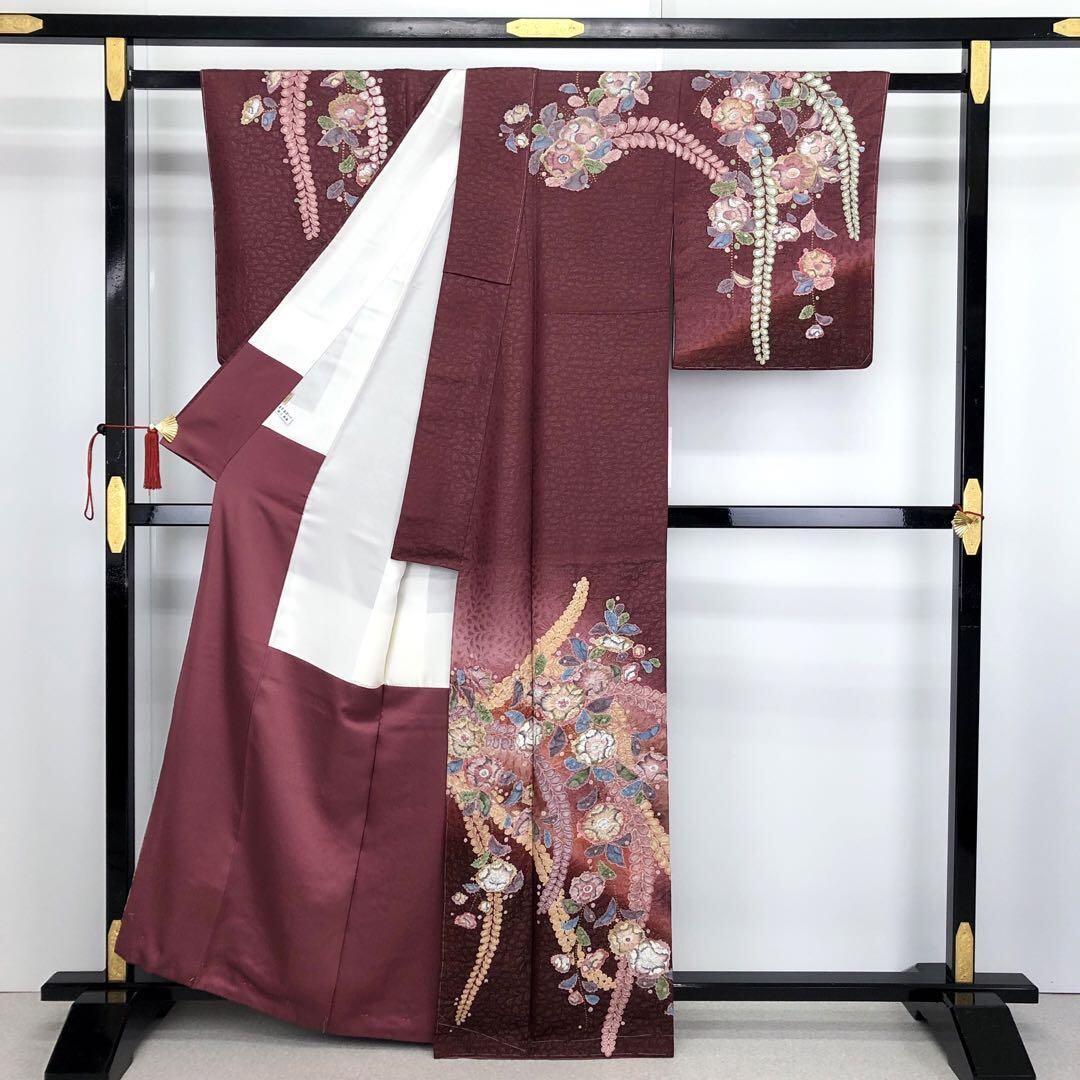 最低価格の 辻ヶ花訪問着 銀通し 着物 - boothype.com