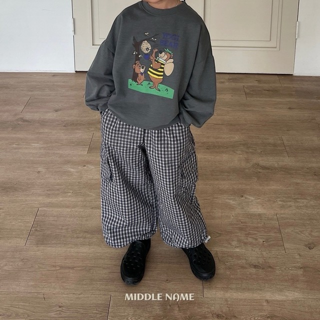 《送料無料》予約:ハニーベアトレーナー【MIDDLENAME】