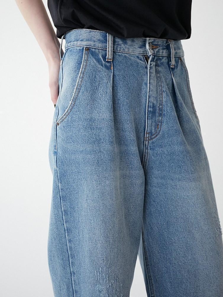 YENN 】HIGH RISE TUCK WIDE PANTS | valance 福井｜レディース
