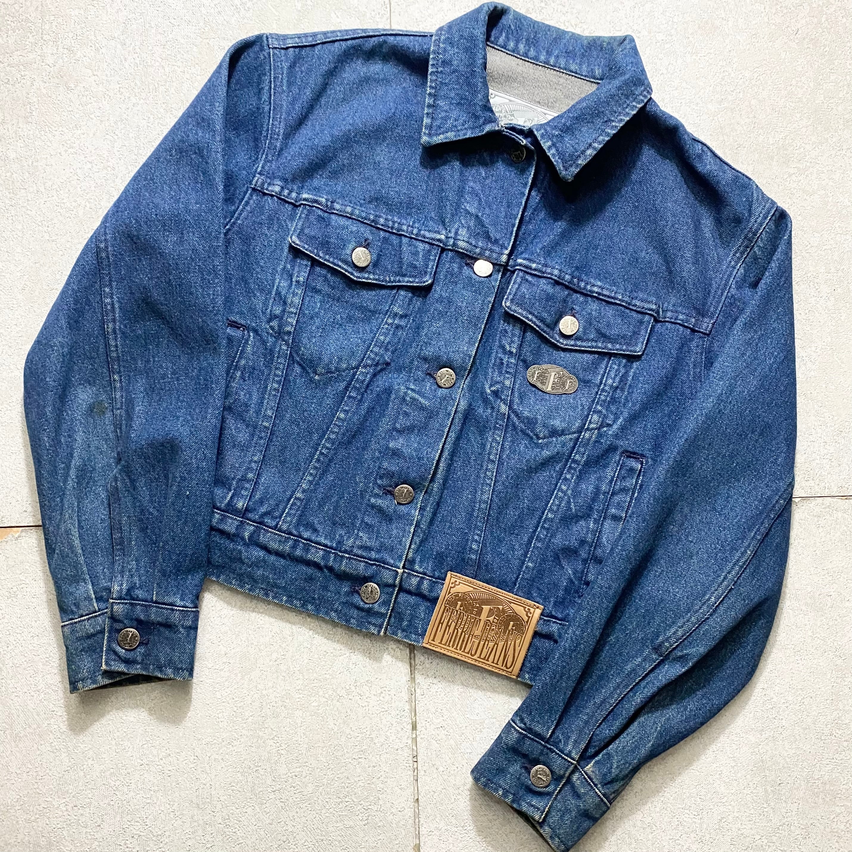 vintage FERRE JEANS denim jacket | NOIR ONLINE