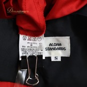 フラダンス 衣装 ALOHA STANDARDS アロハスタンダード ワンピース ドレス レッド系 日本製 ブラック系 赤 黒 チュール フレアスカート 無地 シンプル 華やか 鮮やか かわいい おしゃれ 上品 大人っぽい ハワイアン ハワイアンダンス アロハ フラ ダンス レッスン 練習