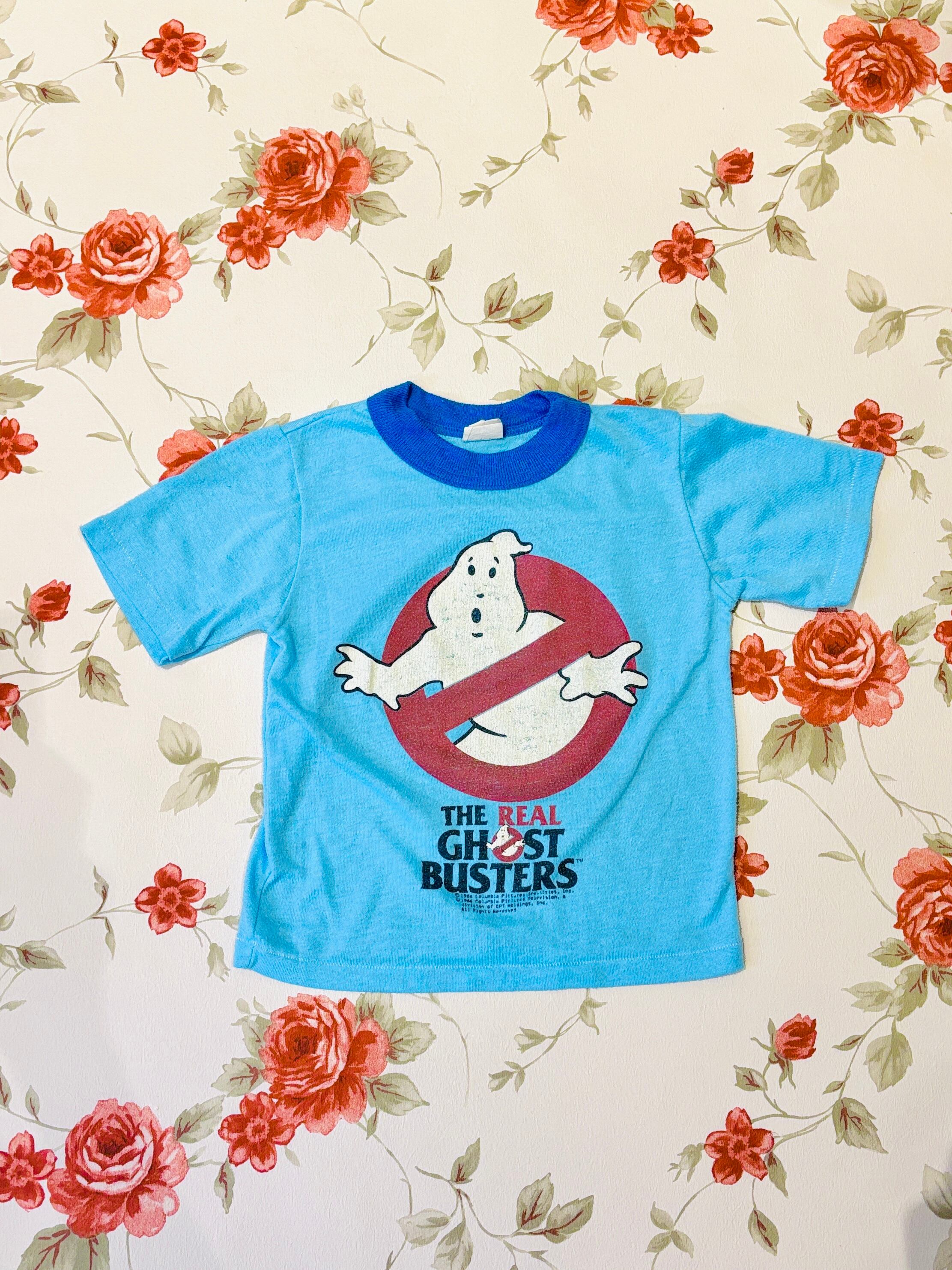 【kids vintage】80's GHOST BUSTERS T-sh. about4-5y