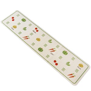 【新着特価】オカ(OKA) ベジタル キッチンマット 約45cm×180cm グリーン (台所マット 日本製 すべり止め)
