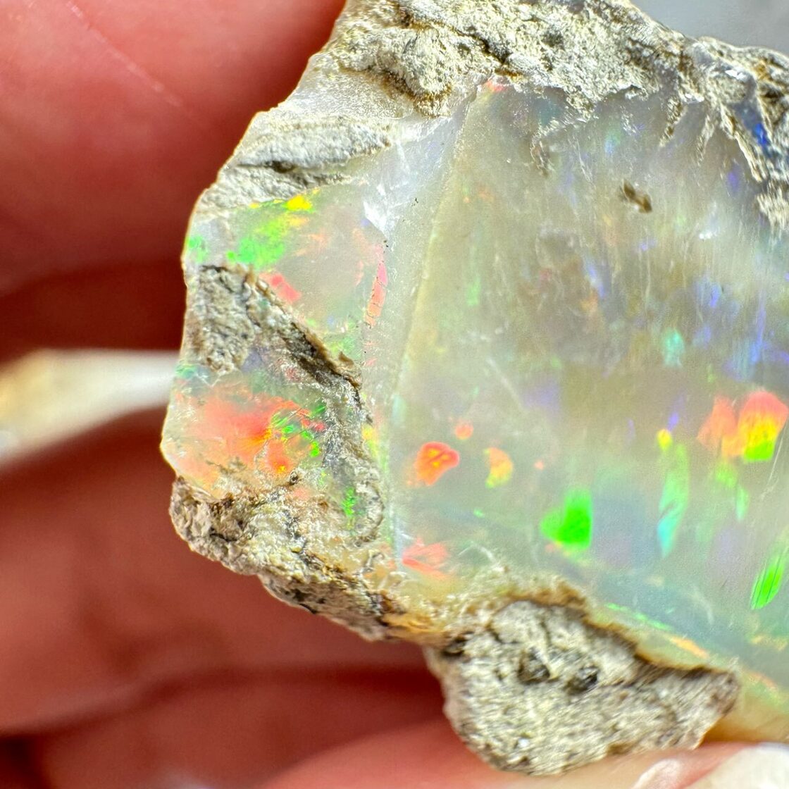 エチオピアンオパール原石(D265)｜パール 