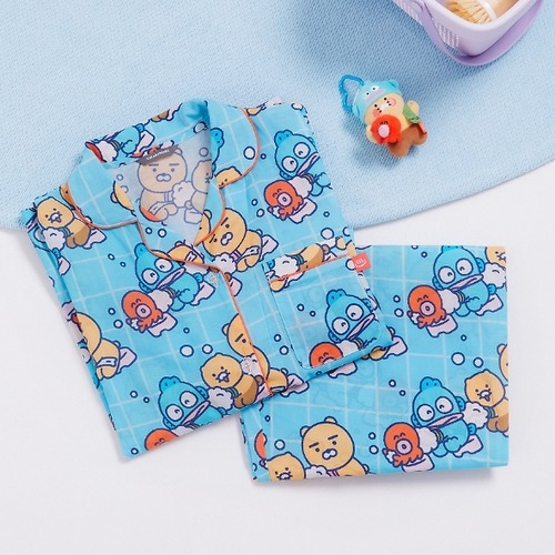 【KAKAO FRIENDS】ハンギョドン コラボ 長袖パジャマ Free