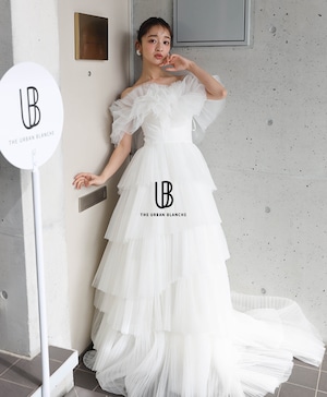 【NEW ARRIVAL WD128 】 【WEB商品】新作入荷 / ウェディングドレス カラードレス ドレス レース 刺繍 挙式 2次会 前撮り