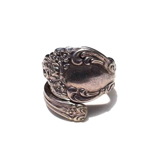 【ONEIDA】Vintage Silver Spoon Ring【1950s-】Vintage Spoon Ring #8