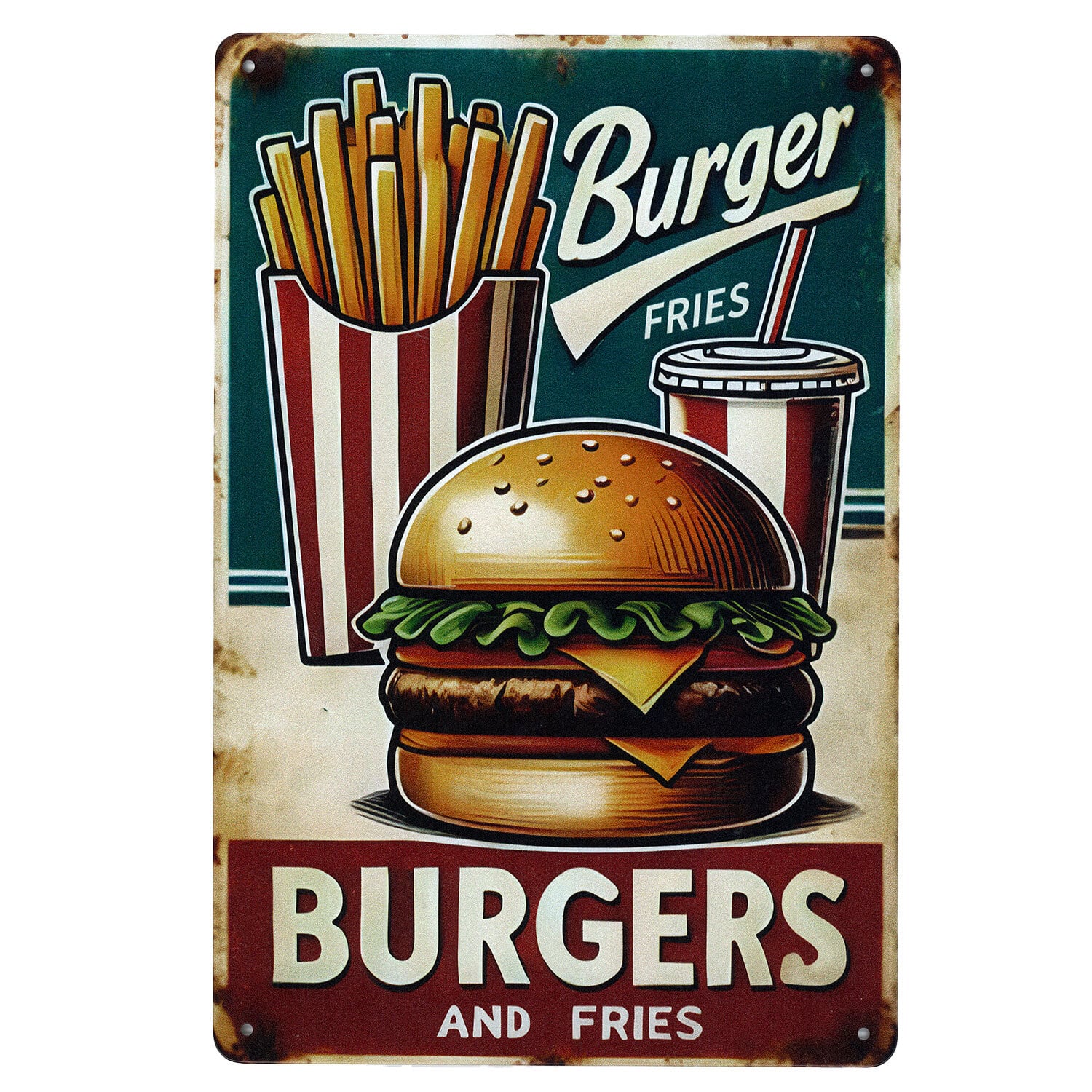 レトロ アメリカ 看板 サインボード ブリキ看板 レトロ ビンテージ メタルサイン インテリア : AVSB-1757