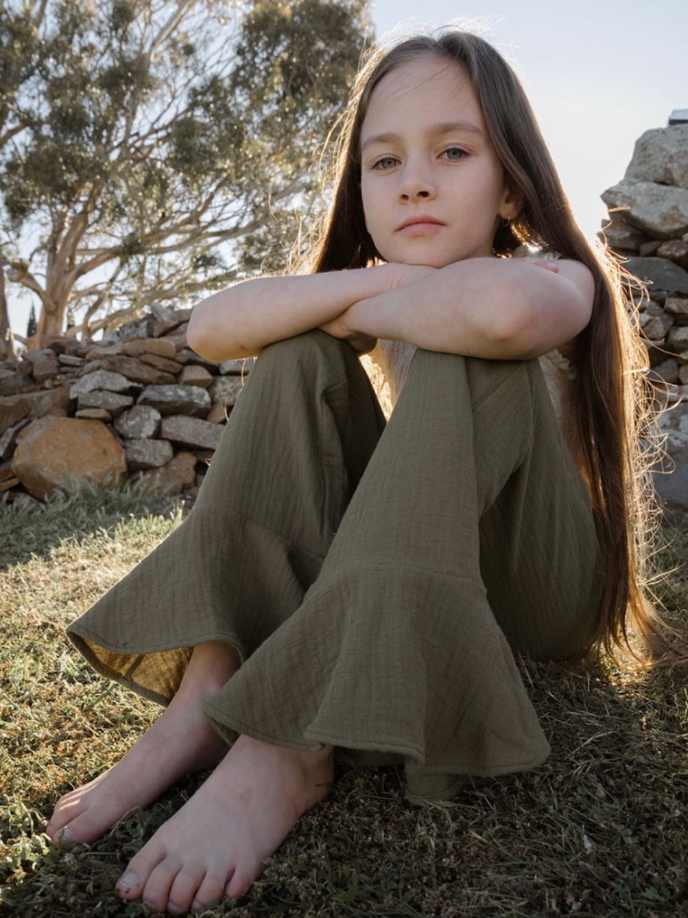 【即納/送料無料】son and daughter / Tatum Pants