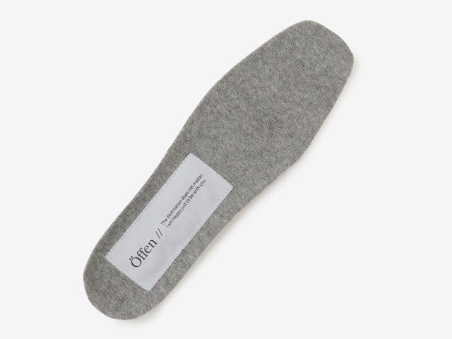 square insole / GRAY