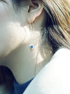 [ﾋﾟｱｽ] two color pierce / Amethyst & Sky Blue