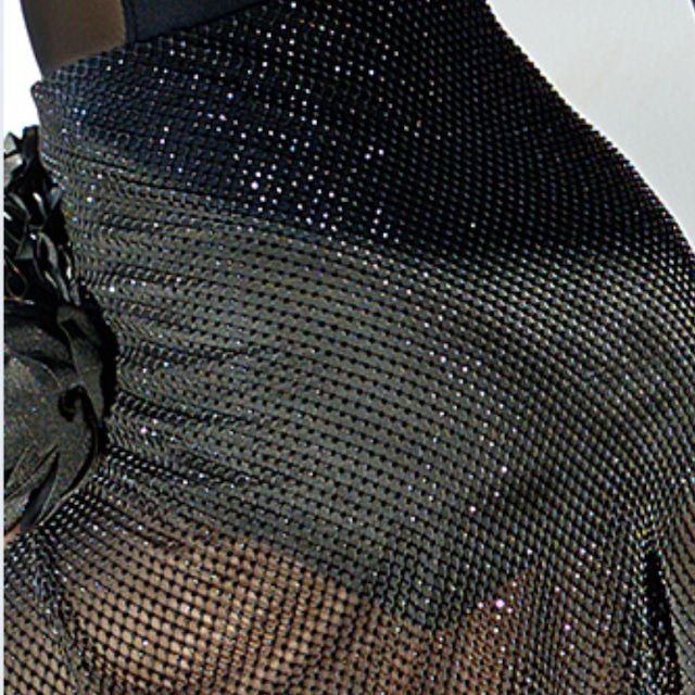 フラワーモチーフ スリットデザイン ミモレスカートds1212