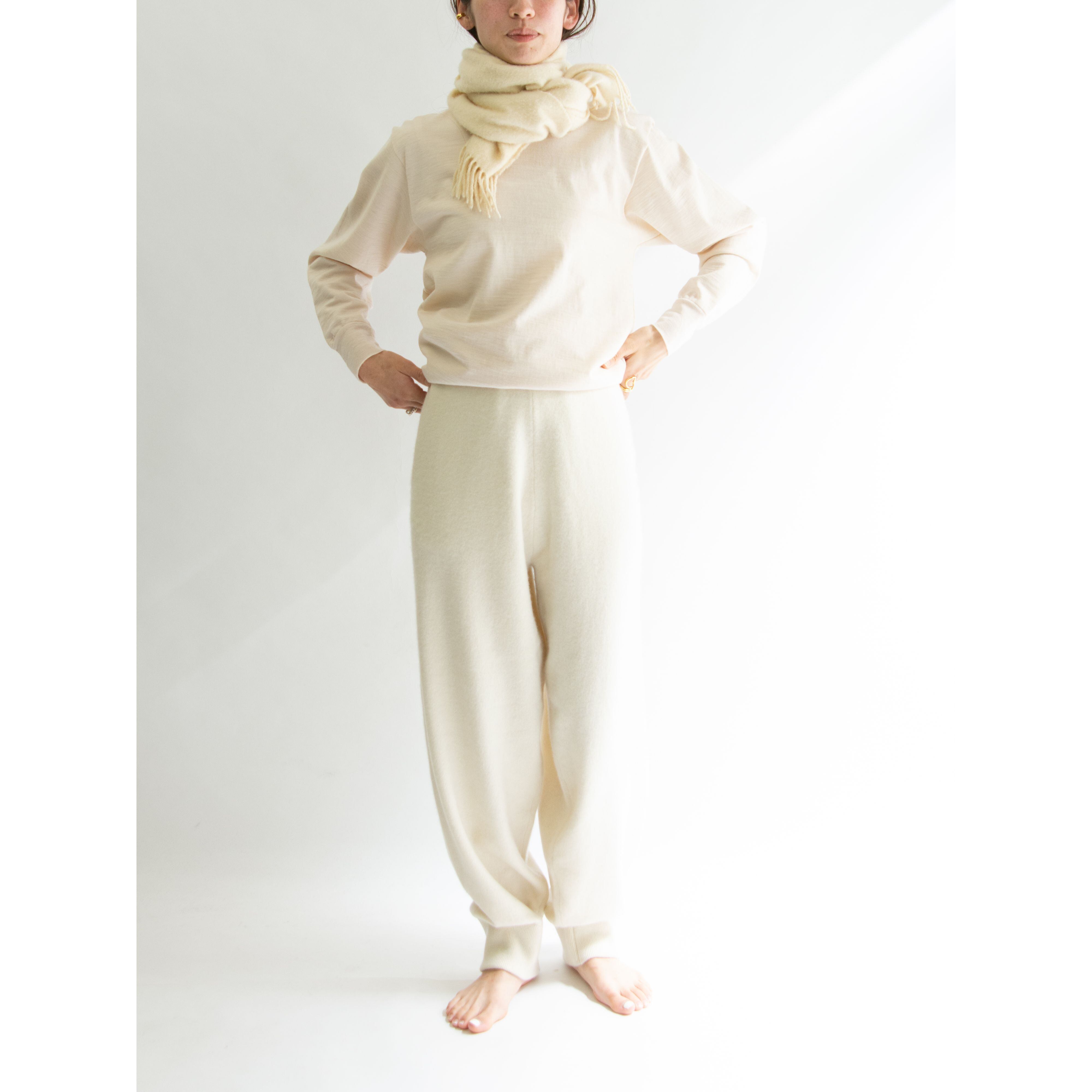 【Johnstons of Elgin】Made in Scotland 100% cashmere scarf(ジョンストンズ オブ エルガン スコットランド製 カシミヤフリンジ マフラー)1c