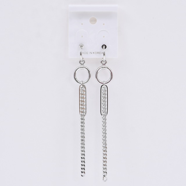 デザインチェーンイヤリング③