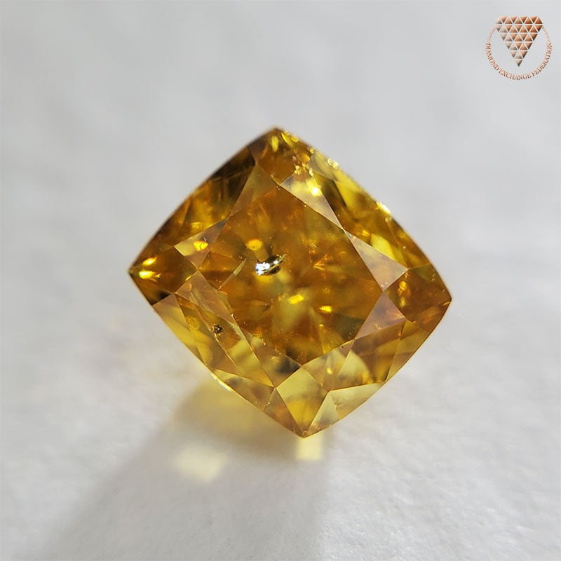 NONE付属品オリンジダイヤモンドルース/ F.D.Y.ORANGE/ 0.378 ct.