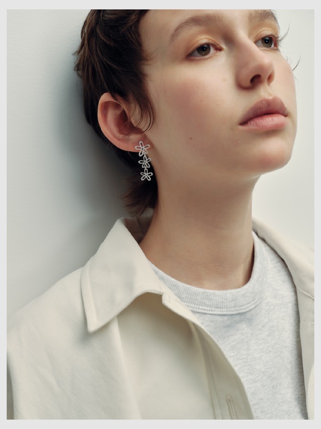 Earring/Pierce -Silver-