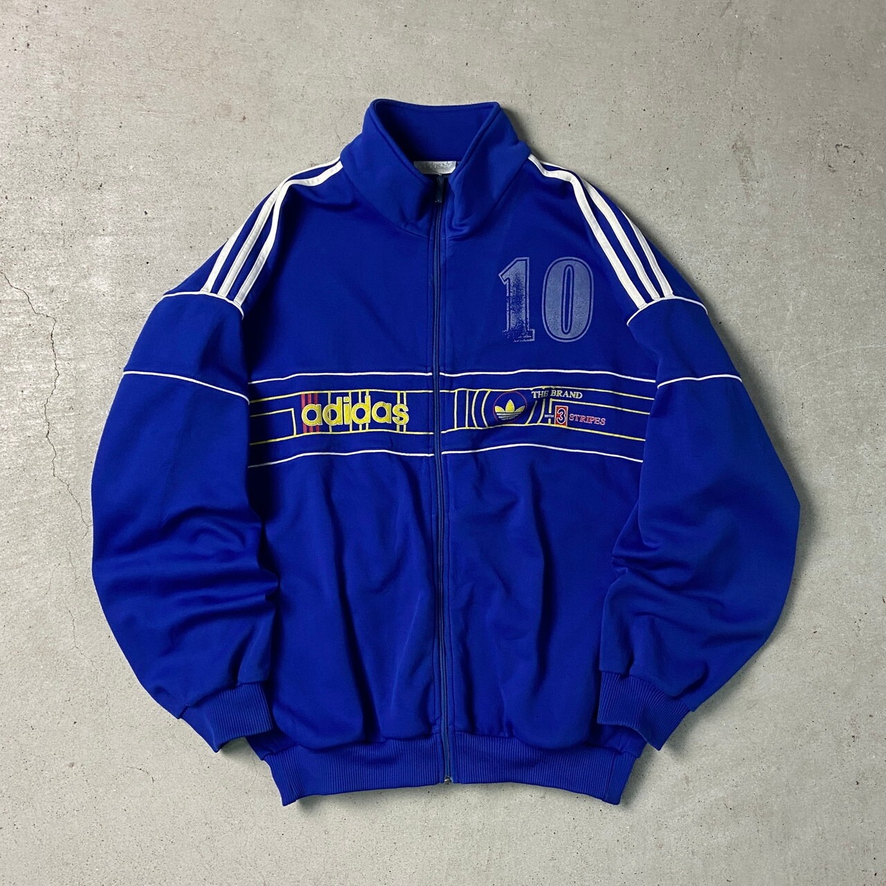 80年代 adidas アディダス トラックジャケット ジャージ チーム メンズ 