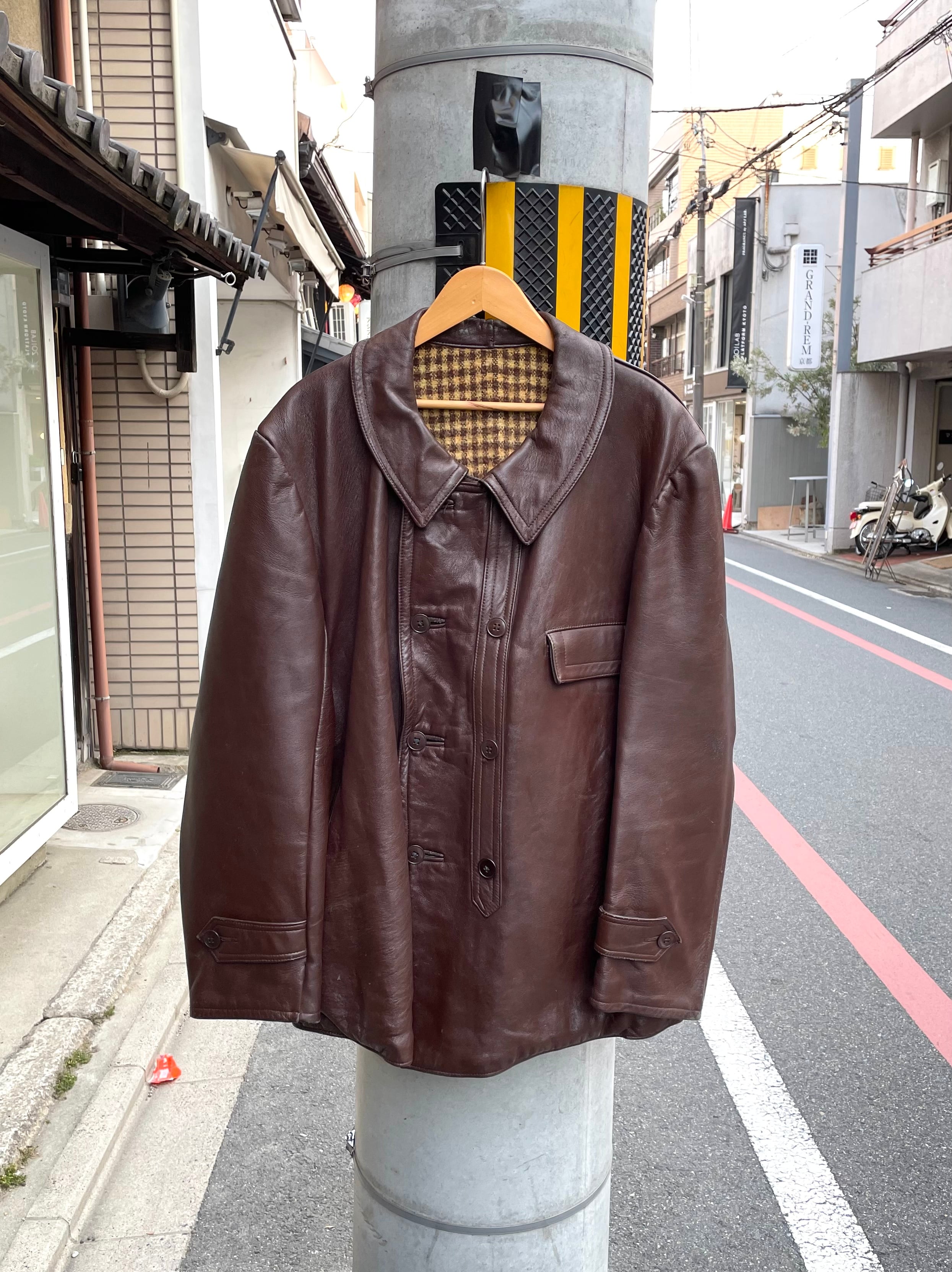 40〜50´s コルビジェジャケット Corbusier jacket 黒 abitur.gnesin