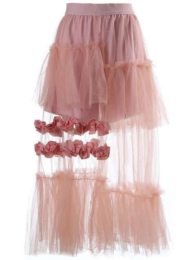 Mesh Cute Skirt（メッシュキュートスカート）p049