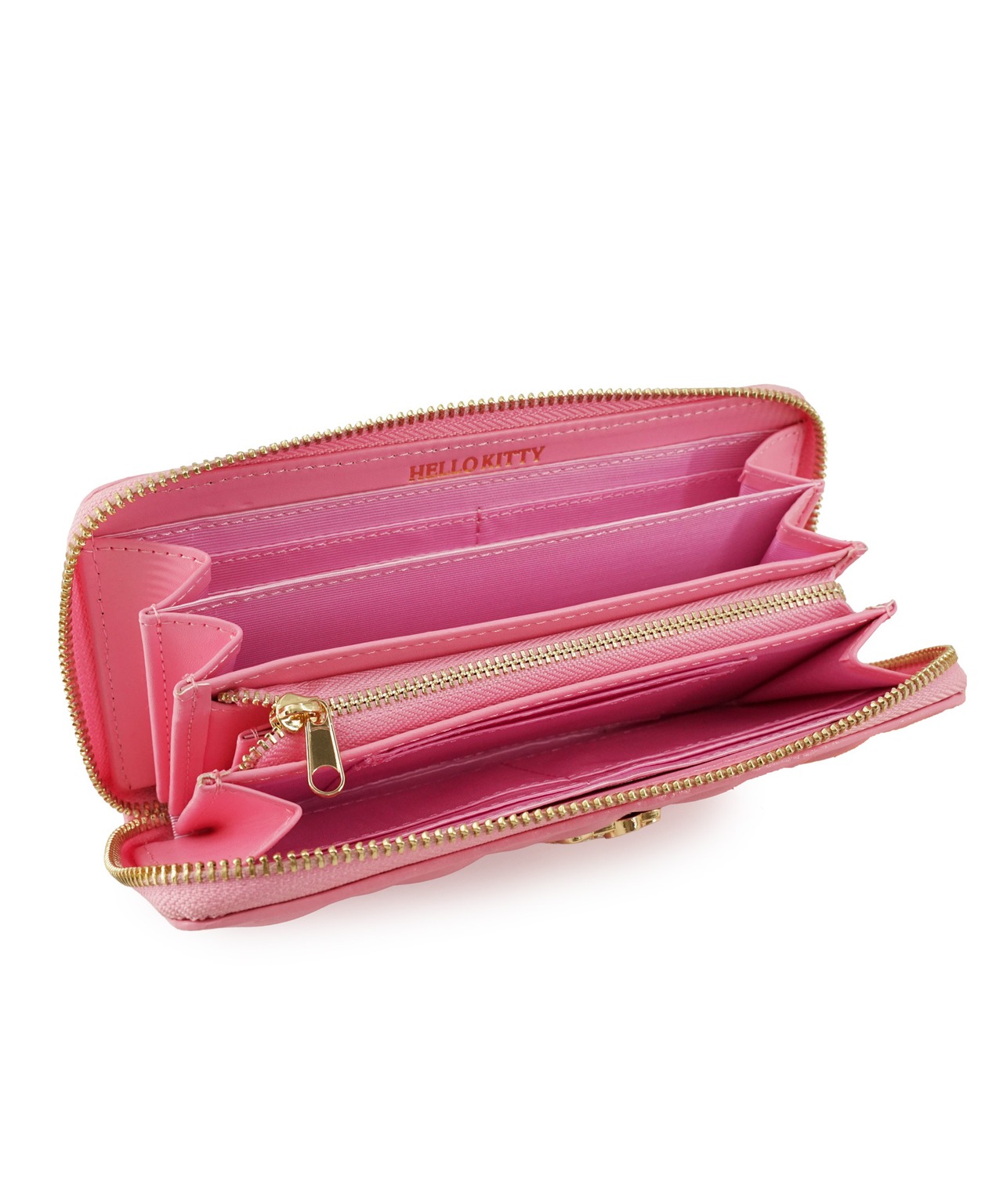 HELLO KITTY : ROUND FASTENER LONG WALLET KT-W5271