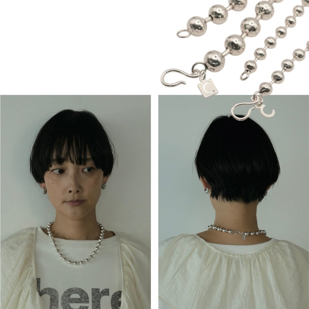 【 CHIGNON 】ボールチェーンセットネックレス
