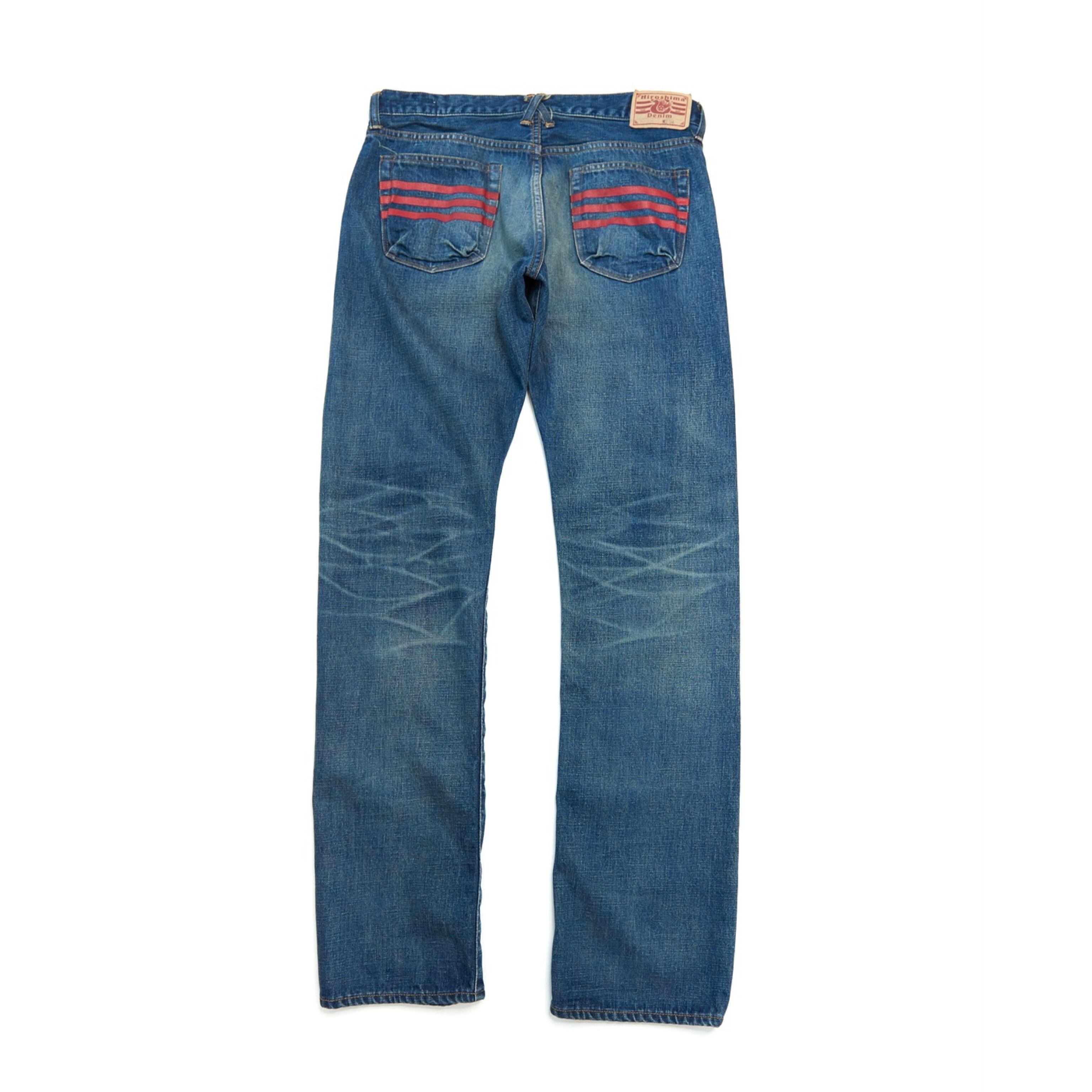 Hiroshima Denim】02 STRAIGHT VINTAGE INDIGO | HEIGHTS Online Store