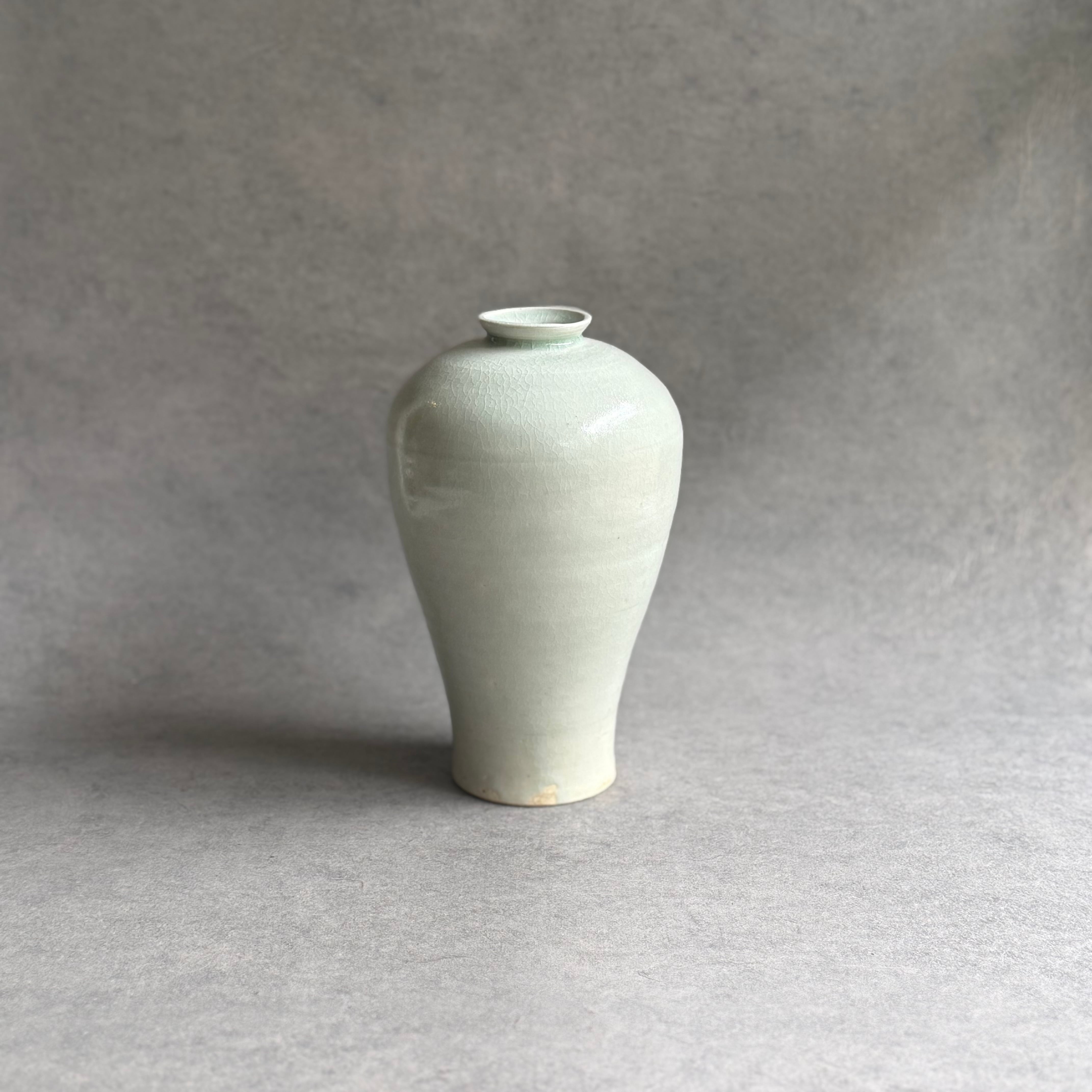 日高伸治 白磁梅瓶 | gallery 一白
