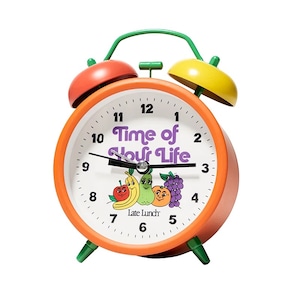 Late Lunch Presents | "Time of Your Life" Alarm Clock