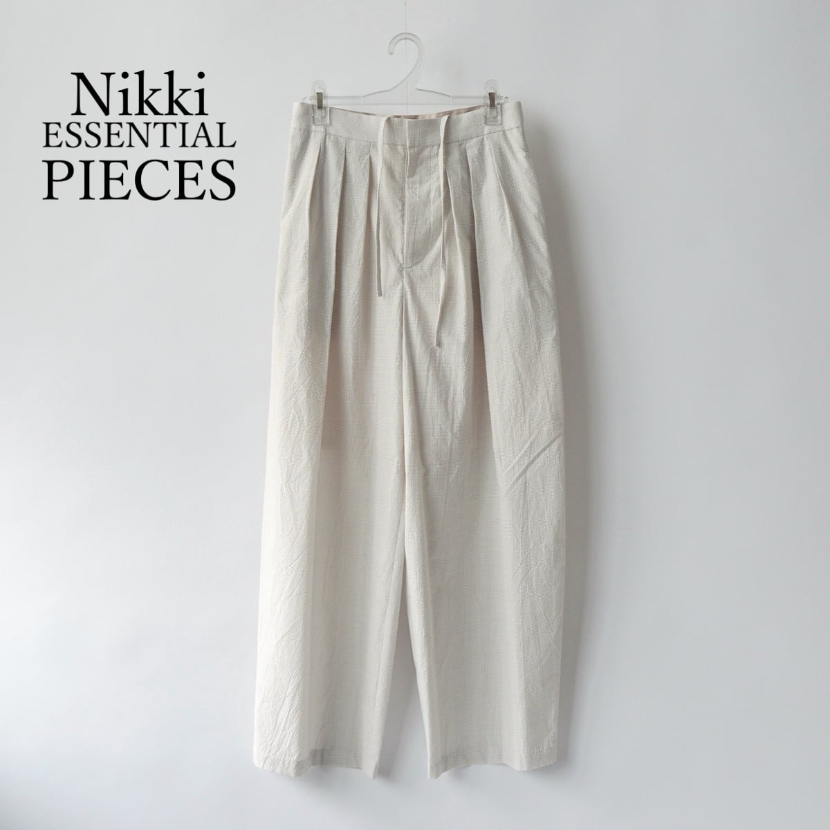 Nikki ESSENTIAL PIECES・ | a flat shop